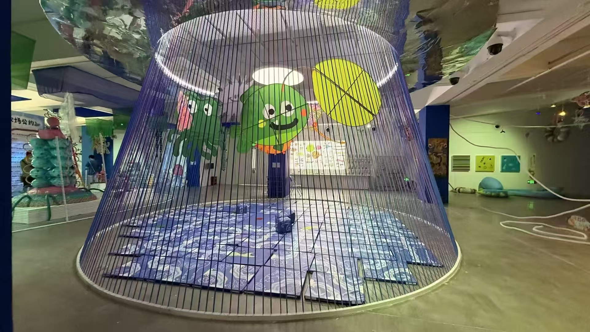 Large interactive installation at Putong Children's Art Festival